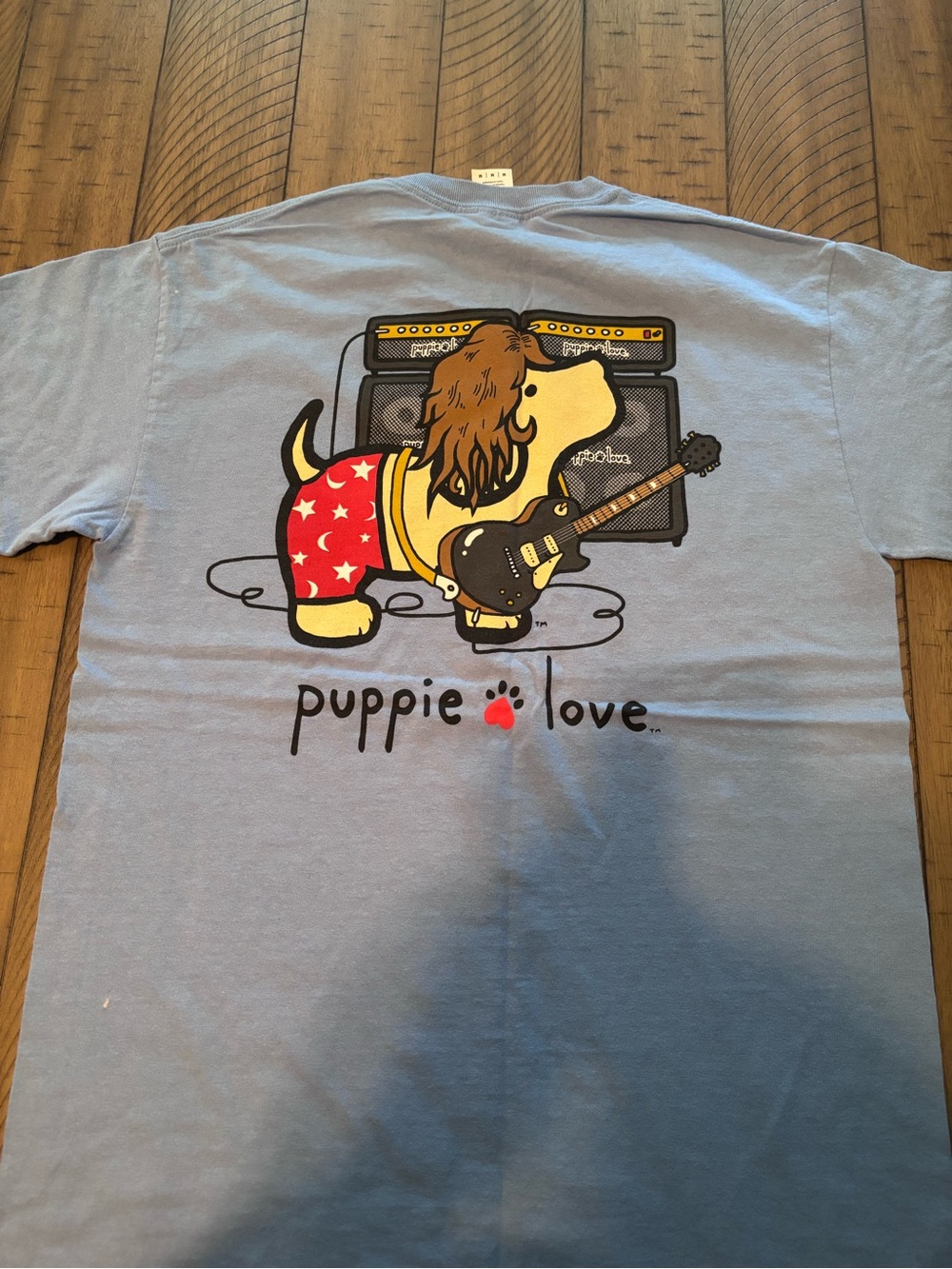 Puppie Love Light Blue Shirt